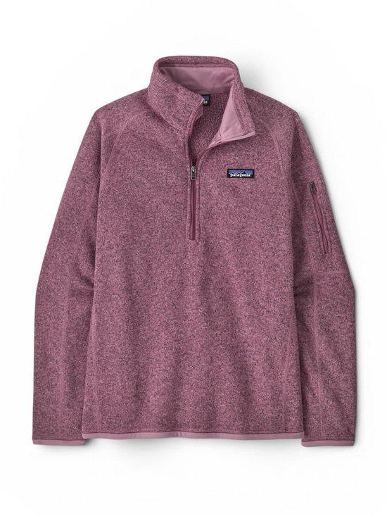 Patagonia Tops - Patagonia Better Sweater 1/4 Zip Fleece Pullover Sweatshirt Light Violet Medium